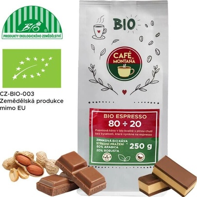 Café Montaña Bio espresso mletá Turecká káva 0,5 kg