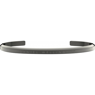 Daniel Wellington Módní pevný antracitový náramek Classic DW0040000 S: 15,5 cm