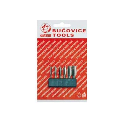 BUČOVICE TOOLS Souprava závitořezných bitů bit1 hss; m3-m8 (948100)