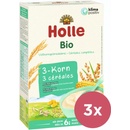 Holle Bio z 3 druhov zrna 3 x 250 g