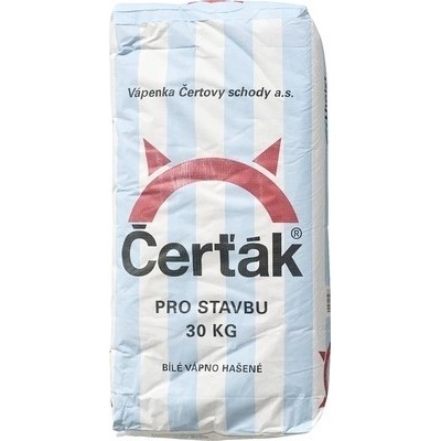 Čerťák bílé vápno hašené 30 kg – Zbozi.Blesk.cz