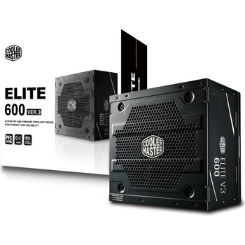 Image 1 of Cooler Master Elite V3 600W (MPW-6001-ACABN1)