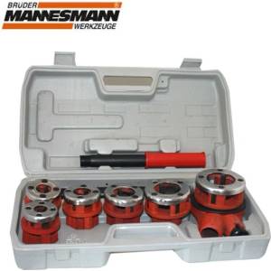 B. mannesmann Комплект за нарязване на резби на тръби Mannesmann, 9 части (M 530-9)