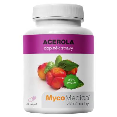Mycomedica Acerola 90 kapslí Za nákupku