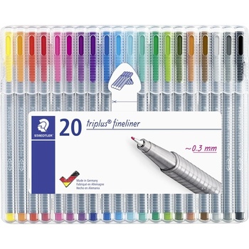 Image 1 of STAEDTLER Fineliner Triplus 0, 3мм комплект (20) (334 SB20)