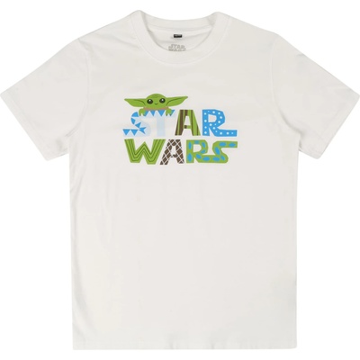Mister Tee Тениска 'Star Wars' бяло, размер 158-164