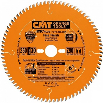 CMT Orange Tools ITK Ultra tenký kotúč pre priečne finálne rezy - D160x1,7 d20(+16) Z56 HM