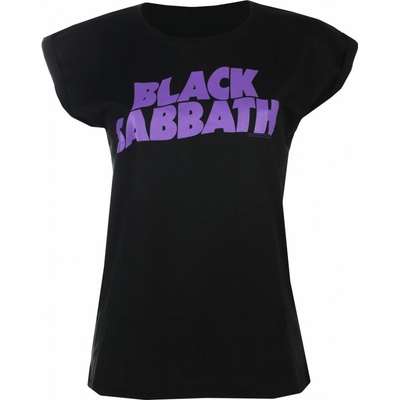 metal nnm Black Sabbath Logo Black Čierna