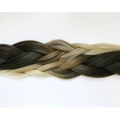 Kanekalon Easy Braid Barva: FR-28 (black-brown-blonde, ombré černá-hnědá-blond), Značka: Easy Braid – Zbozi.Blesk.cz