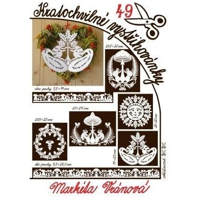 Kratochvilné vystřihovánky č.49 Pozdrav z lesa