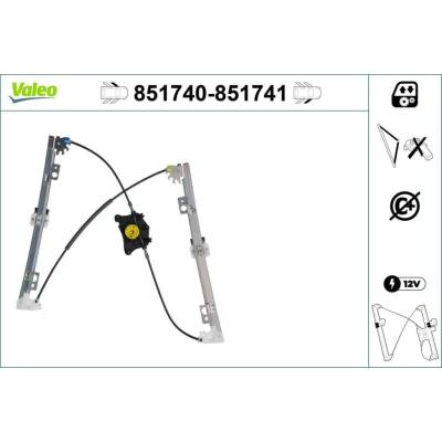 Zvedací zařízení oken VALEO 851741