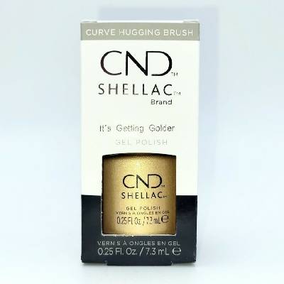 Cnd Shellac Uv Color It'S Getting Golder 7,3ml