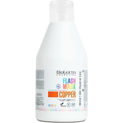 Salerm HD Colors Flash Mask barvicí maska měděná 300 ml