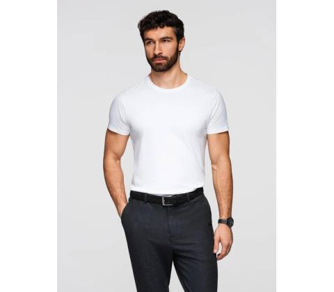 Ombre cotton Basic T-shirt graphite