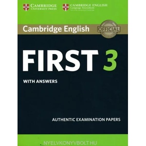 Cambridge English First 3 Student's Book with Answers | Cambridge English Language Assessment (ISBN: 9781108433730)
