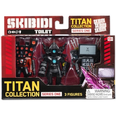 Skibidi Toilet Titan 3 Pack (13003)