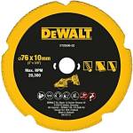 DEWALT - Диамантен режещ диск 76х10 мм DT20590 (DT20590)