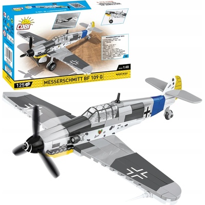 COBI 5870 World War II Nemecké stíhacie lietadlo Messerschmitt BF 109 G 1:48
