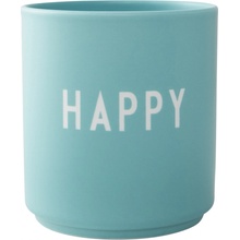 DESIGN LETTERS Porcelánový hrnek Aqua Happy modrá porcelán 300 ml