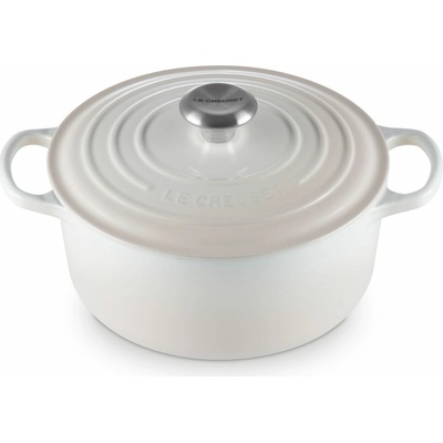 Le Creuset Kastról SIGNATURE 24 cm 4,2 l MERINGUE liatina