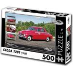 Retro cars - Puzzle Skoda 1201 (1958) II - 500 piese
