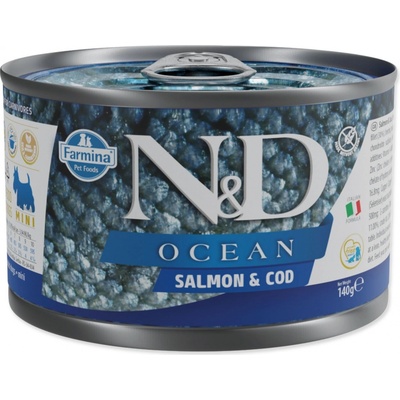 N&D Dog Ocean Salmon & Codfish 140 g