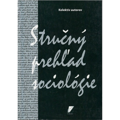 Stručný prehľad sociológie