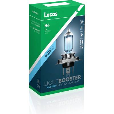 Lucas Blue 50 12V H4 60-55W P43t modrá 2 ks
