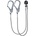 Singing Rock Система за осигуряване SINGING ROCK Reactor 140 "Y" 155cm + K355