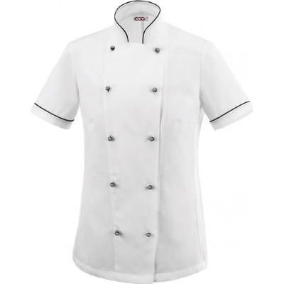 EGOchef Dior krátky rukáv dámsky biely L