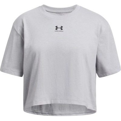 Under Armour UA Rival SS šedá