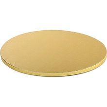 Decora Podnos pevný kruh Zlatý 40cm