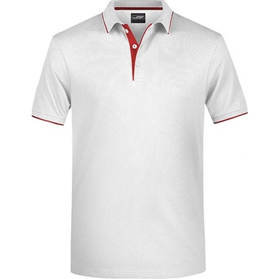 James & Nicholson Pánska polokošeľa JN728 white