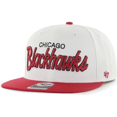 47 Brand Chicago Blackhawks Crosstown Script Two tone ’47 CAPTAIN NHL