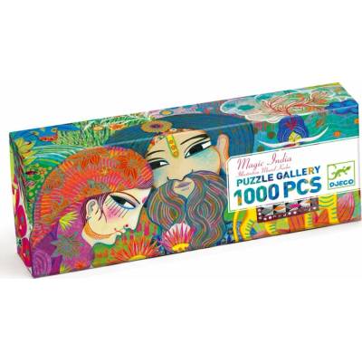 DJECO Panoramatické Kouzelná Indie 1000 dílků