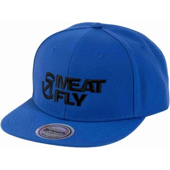 Meatfly шапка Ness Snapback Blue / Black Revital | Черна | Размер Meatfly | Cheren | МЪЖЕ | ONE SIZE