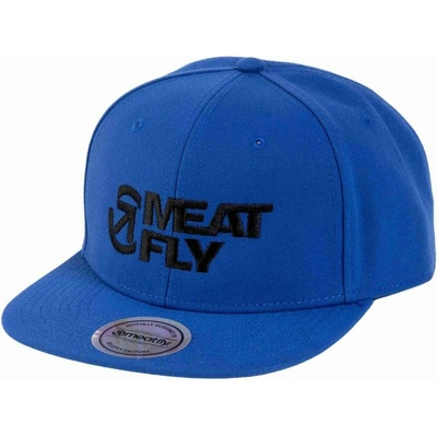 Meatfly шапка Ness Snapback Blue / Black Revital | Черна | Размер Meatfly | Cheren | МЪЖЕ | ЕДИН РАЗМЕР