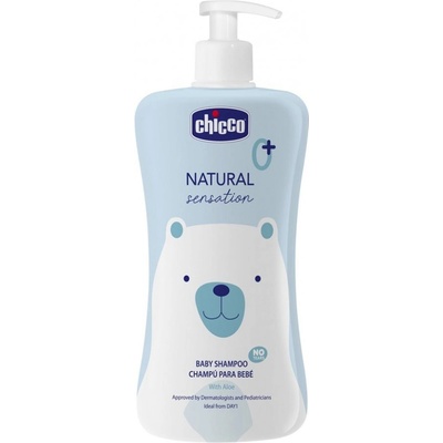 CHICCO Šampon Natural Sensation s aloe 500 ml, 0m+