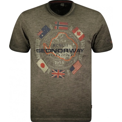 Geographical Norway tričko pánské JIRKEL men khaki