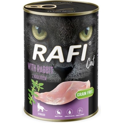 RAFI Cat Sterilised Paté with Rabbit 400 г
