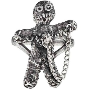 Alchemy gothic Пръстен alchemy gothic - вуду кукла - r236