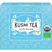Kusmi Tea Porcovaný bio organický zelený čaj s maté Lovely Morning 20 sáčků 40 g