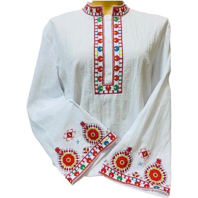 КАРНАВАЛ ДАМСКА РИЗА С БРОДЕРИЯ МОДЕЛ 12 (787720242027)