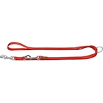 HUNTER Повод за куче Hunter Adjustable Nylon V Leash Dog leash - Red - размер Länge max. 200 cm (057-0385-0413)