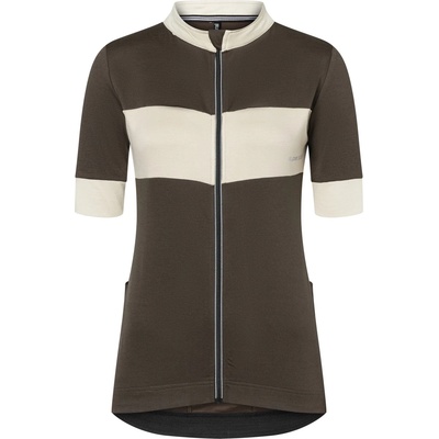 super. natural Дамска фланелка с къс ръкав за колоездене super. natural Women's Grava Jersey Cycling jersey - Wren / Oyster Grey (156-1199-0814)