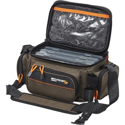 Savage Gear Taška System Box Bag M 3 Boxes 5 Bags 12l