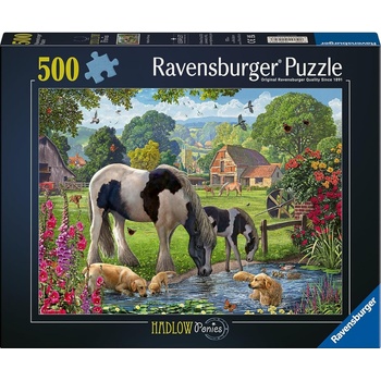 Ravensburger Пъзел Ravensburger от 500 части - Понита (12001570)