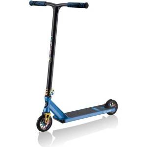 Globber Ултраздрава фрийстайл тротинетка Globber GS 900 DELUXE - черна/синя - dzone Тротинетка, скутер