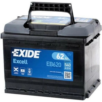 Image 1 of Exide Excell EB620 62Ah 540A right+ (EB620)