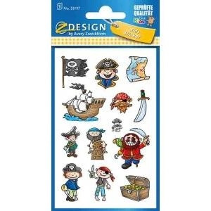 Avery Zweckform Paper Stickers - Pirates